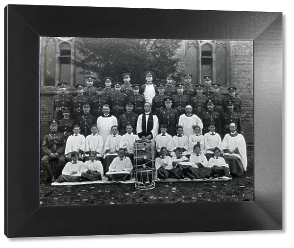 guards depot chapel choir october 1920