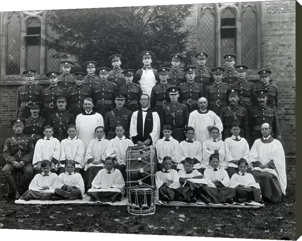 guards depot chapel choir october 1920