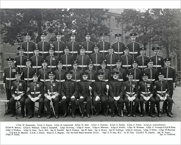 1929 depot coys grenadier guards officers warrant officers