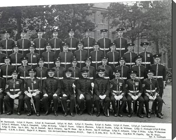 1929 depot coys grenadier guards officers warrant officers