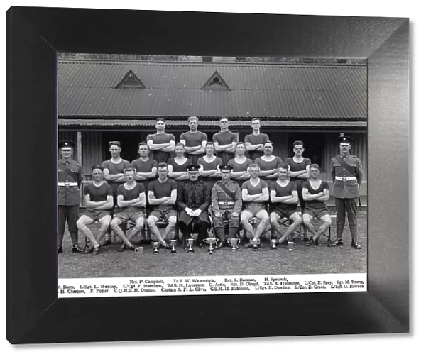 winners guards depot athletic challenge cup 1935