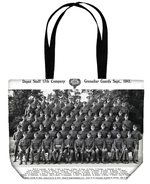 17th company depot staff september 1941 anscombe