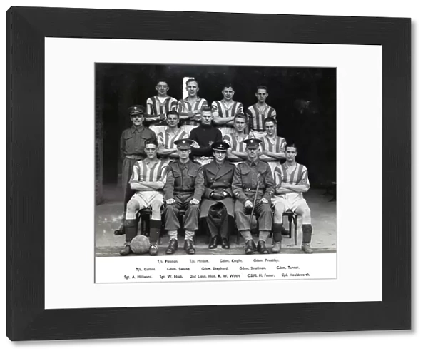 17th company football team 1940-41 pointon milden