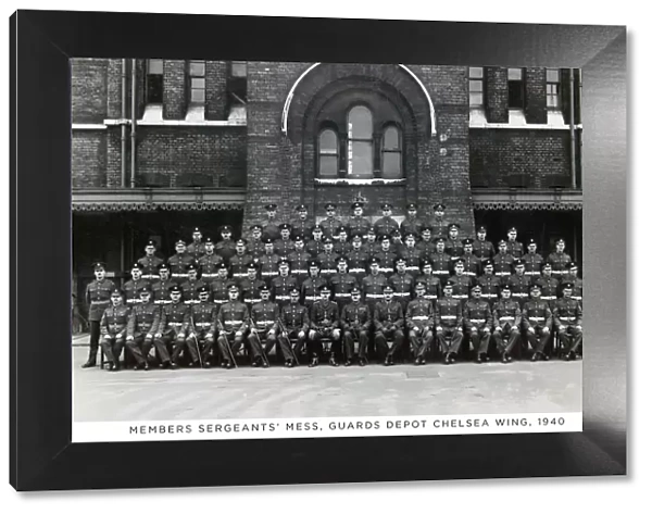1940 members sergeants mess guards depot