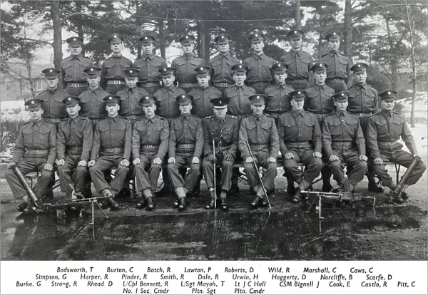 13 company demonstration platoon february 1947