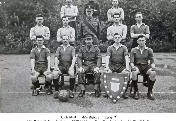 13th company inter company league champions 1949-50