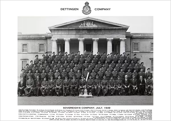 dettingen company sovereigns company july 1949