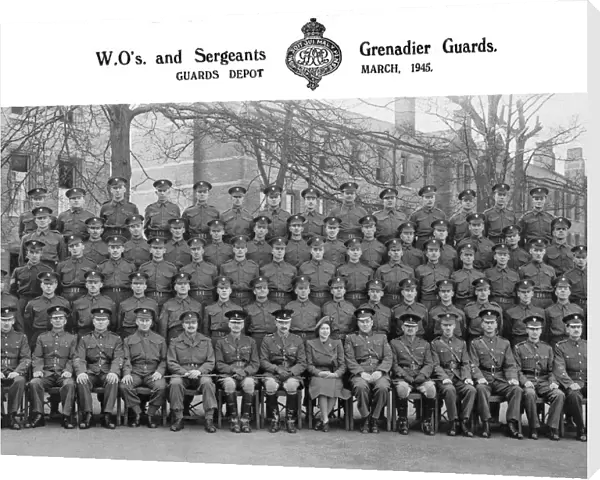 warrant officer sergeants march 1945