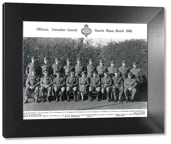officers guards depot march 1945 phillips conville