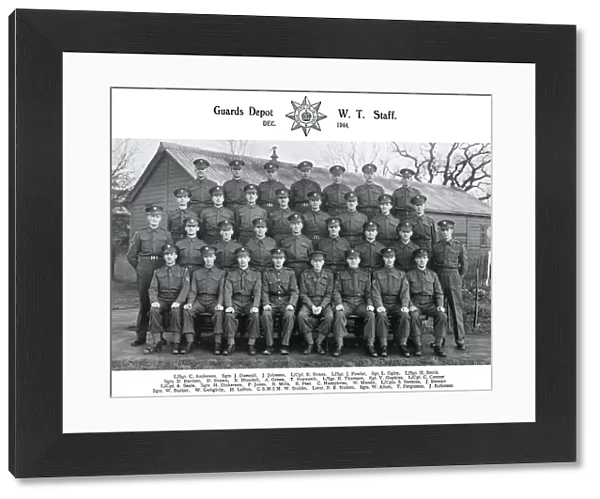 guards depot w t staff december 1944 anderson