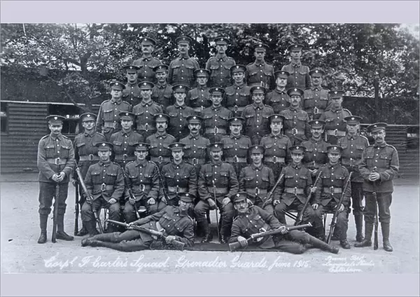 cpl f carters squad june 1915