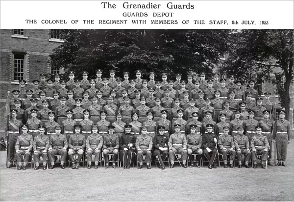 Colonel Members of the Staff 9 July 1953 Martin