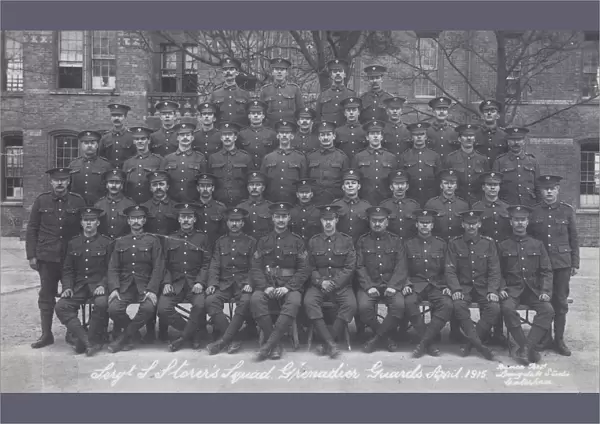sgts storers squad april 1915 caterham
