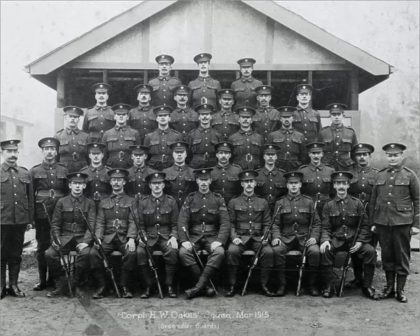 cpl oakes squad march 1915