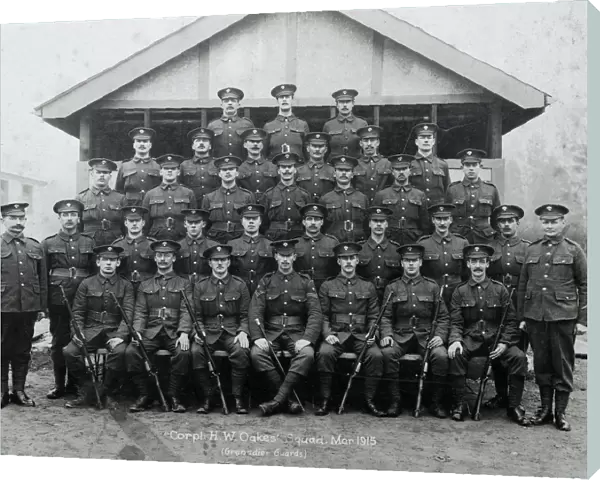cpl oakes squad march 1915