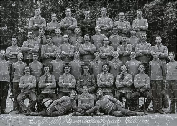 cpl w stevensons squad october 1914