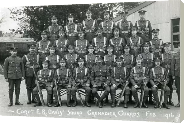 cpl e r davis squad february 1916