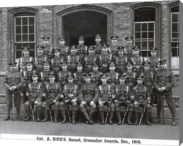 cpl a birds squad december 1916 caterham