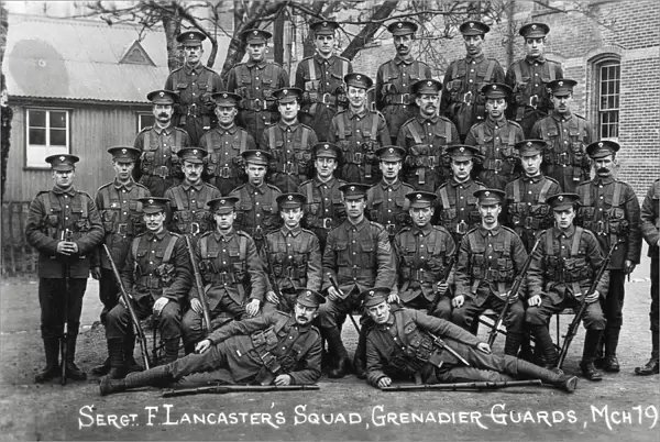 sgt lancasters squad march 1917