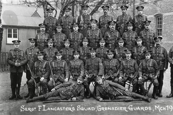 sgt lancasters squad march 1917