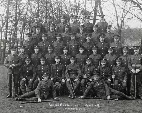 sgt f poles squad april 1915