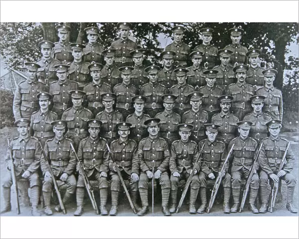 sgt bakers squad may 1918 caterham