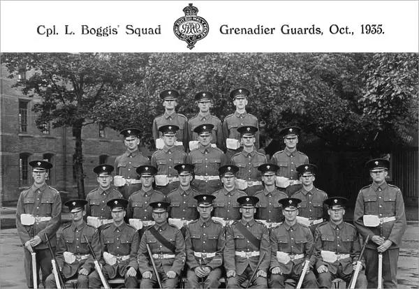 cpl l boggis squad october 1935