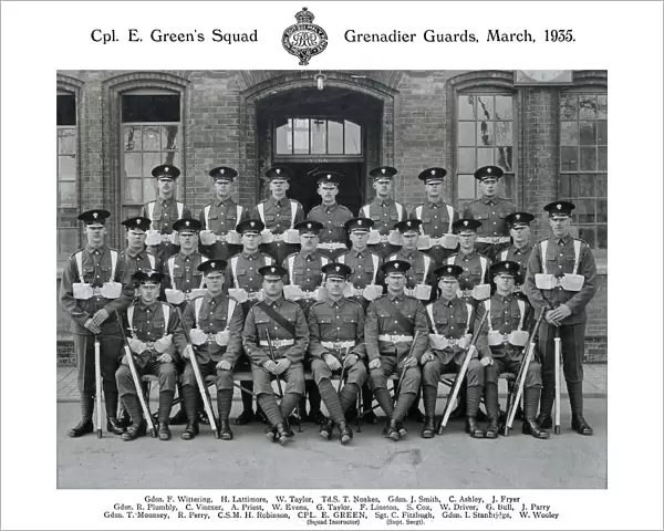 cpl e greens squad march 1935 wiottering
