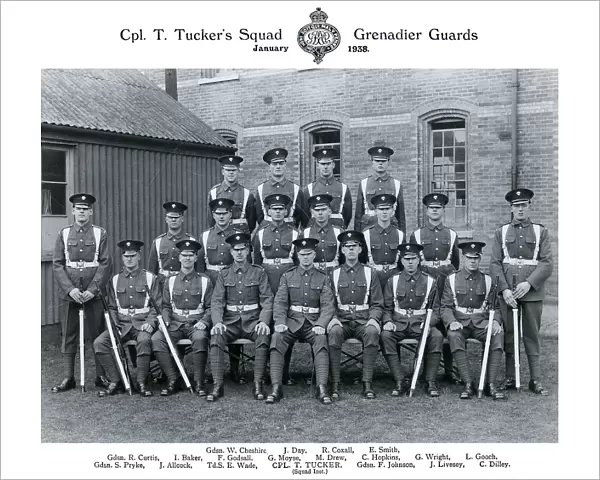 cpl t tuckers squad january 1938