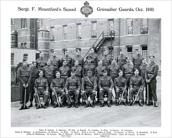 sgt f mountfords squad october 1940 allman