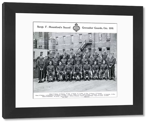 sgt f mountfords squad october 1940 allman