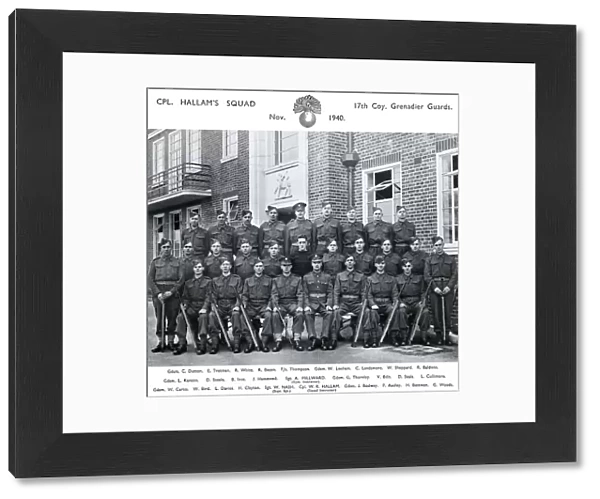 cpl hallams squad november 1940 dutton