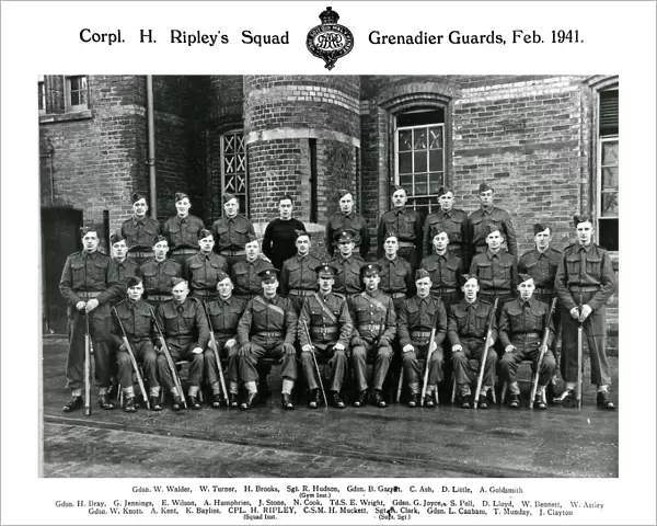 cpl h ripleys squad february 1941 walder