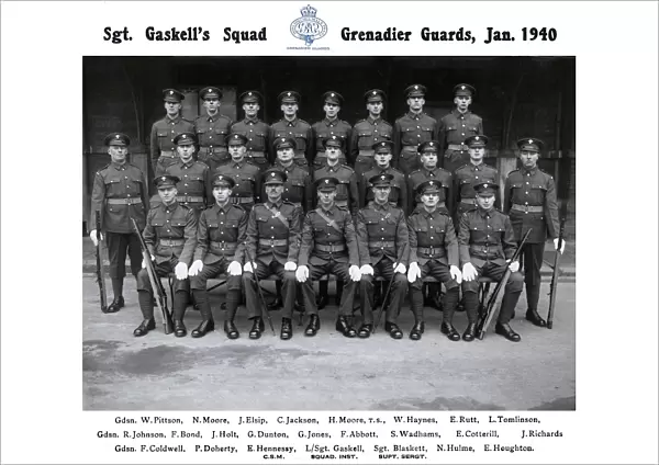 sgt gaskells squad january 1940 pittson