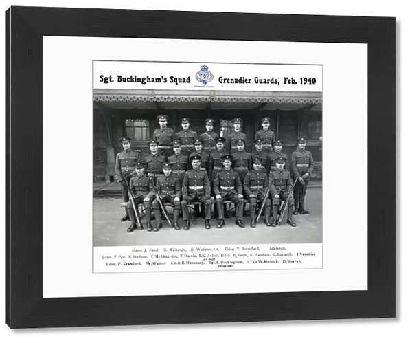 sgt buckinghams squad february 1940 read