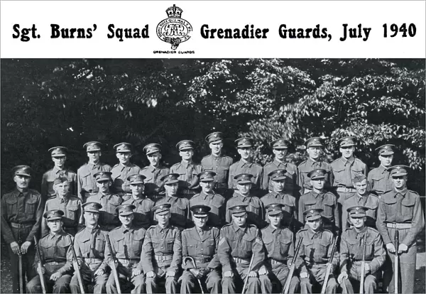 sgt burns squad july 1940 manogue broadhurst