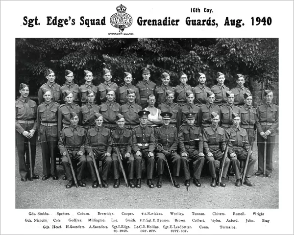 sgt edges squad august 1940 stubbs spencer