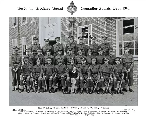 sgt t grogans squad september 1940 skilling