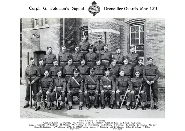 cpl johnsons squad march 1941 allard