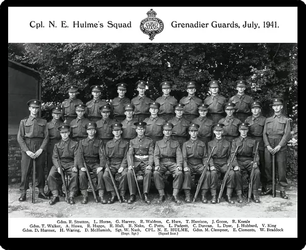 cpl hulmes squad july 1941 stretton horne