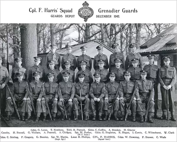 cpl f harriss squad december 1942 lowe
