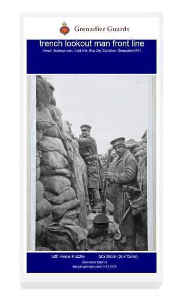 trench lookout man front line