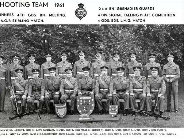 2nd battalion shhoting team 1961 darrington ashcroft