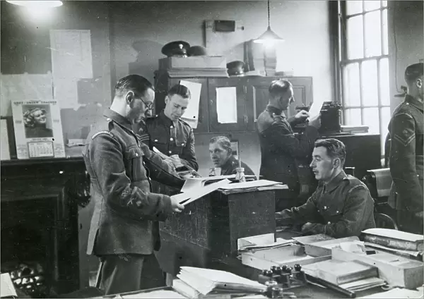 orderley room 2nd battalion wellington barracks