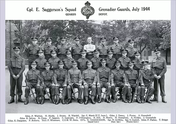 cpl e saggersons squad july 1944 walther