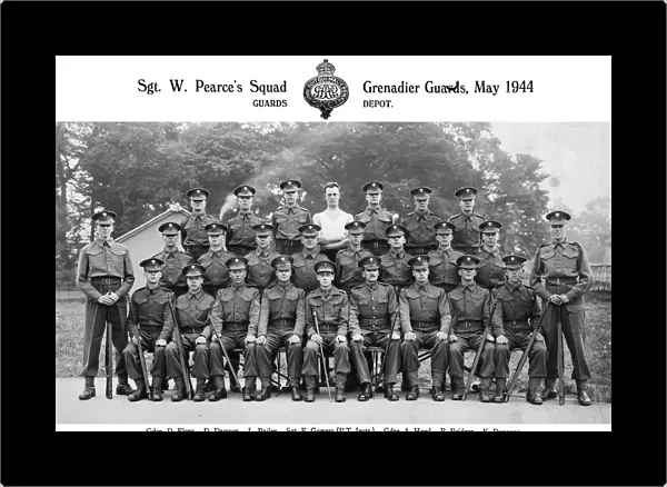 sgt w pearces squad may 1944 florey dawson