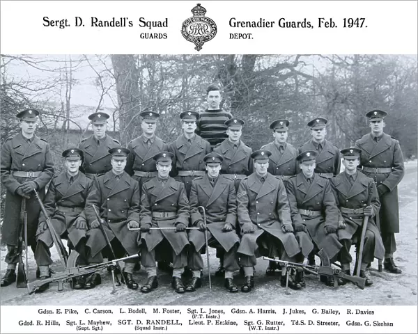 sgt d randells squad february 1947 pike