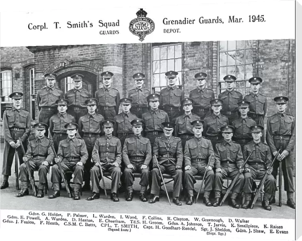 cpl t smits squad march 1945 holder palmer