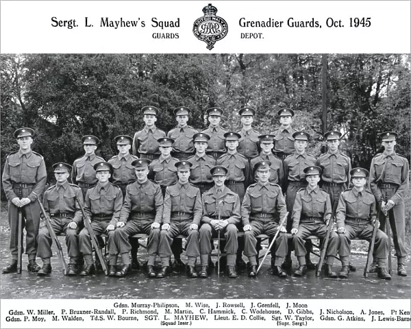 sgt mayhews squad october 1945 murray-phgilipson