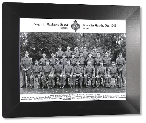 sgt mayhews squad october 1945 murray-phgilipson